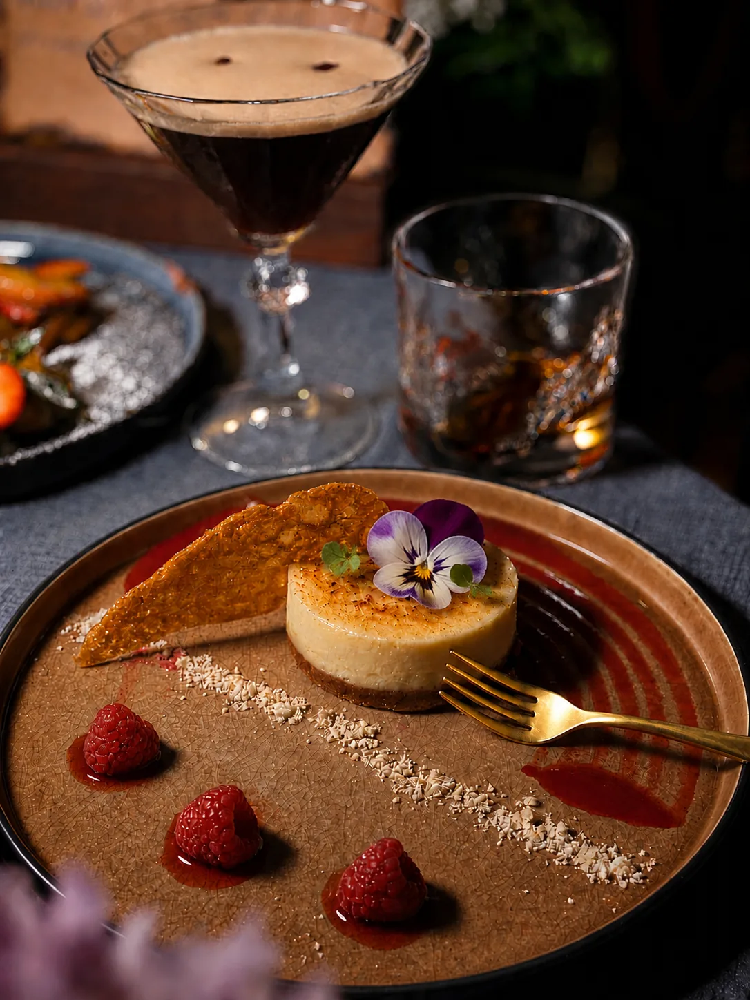 Vorwerck's Cheesecake, Dessert aus dem Chef's Menü